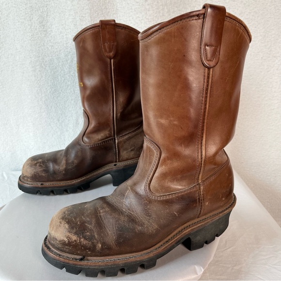 Halls 12” Pull On Waterproof Composite Toe Wellington Boot 620W men’s size 8EE - Picture 16 of 16